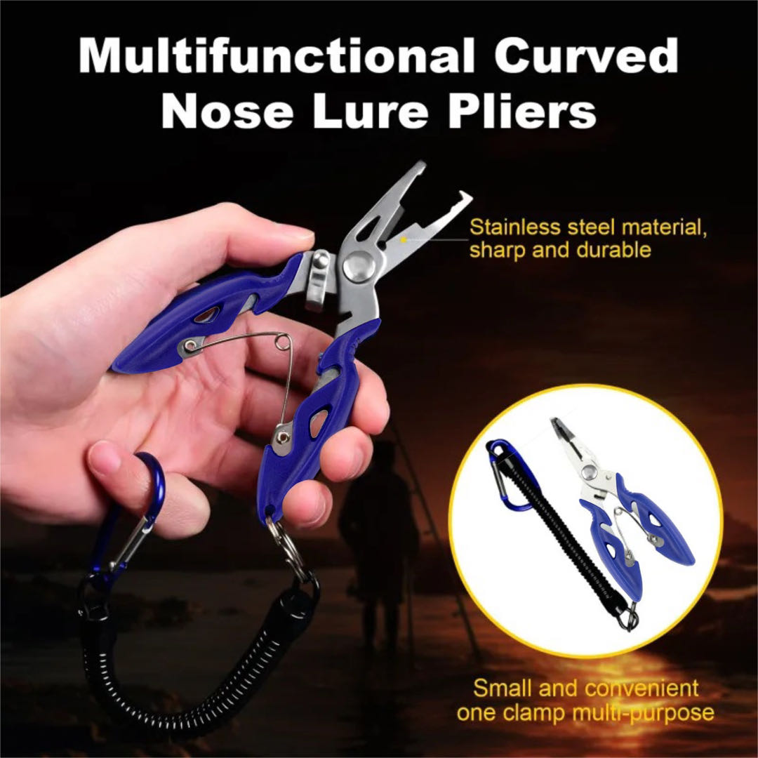 Fishing Lure Making Kit - Multifunctionele Gebogen Mondweg Subtang Snijlijnen Ontkoppelen