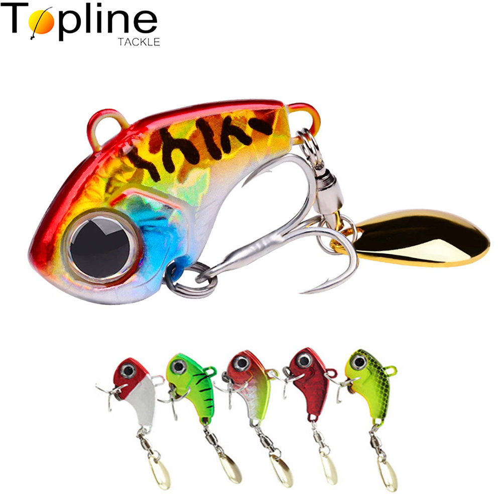 Fishing Lure Swimbait - ToplineTackle Staart Spinner Vissen Lokken 5g