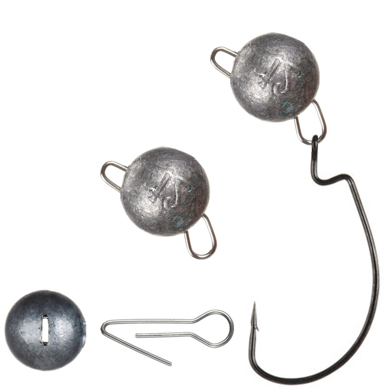 Fishing Lure Jig - Simpleyi 5 Stks/partij Lood Met Swivle