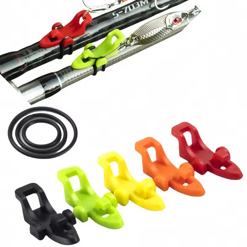 Fishing Lure Jig - 10/20/30 Stuks Hengel Pole Hook Keeper