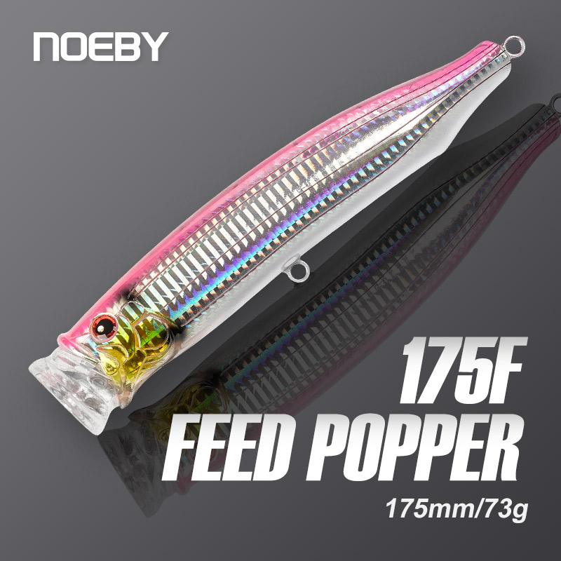 Fishing Lure Jerkbait - Noeby-Voer Popper Visaas, Bovenwater Wobbler, Kunstmatig