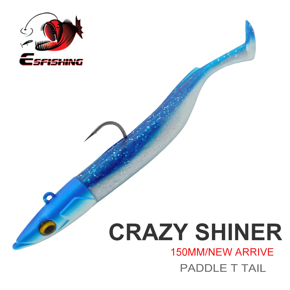 Fishing Lure Swimbait - ESFISHING Zachte Vislokdoos Leurre Souple Crazy