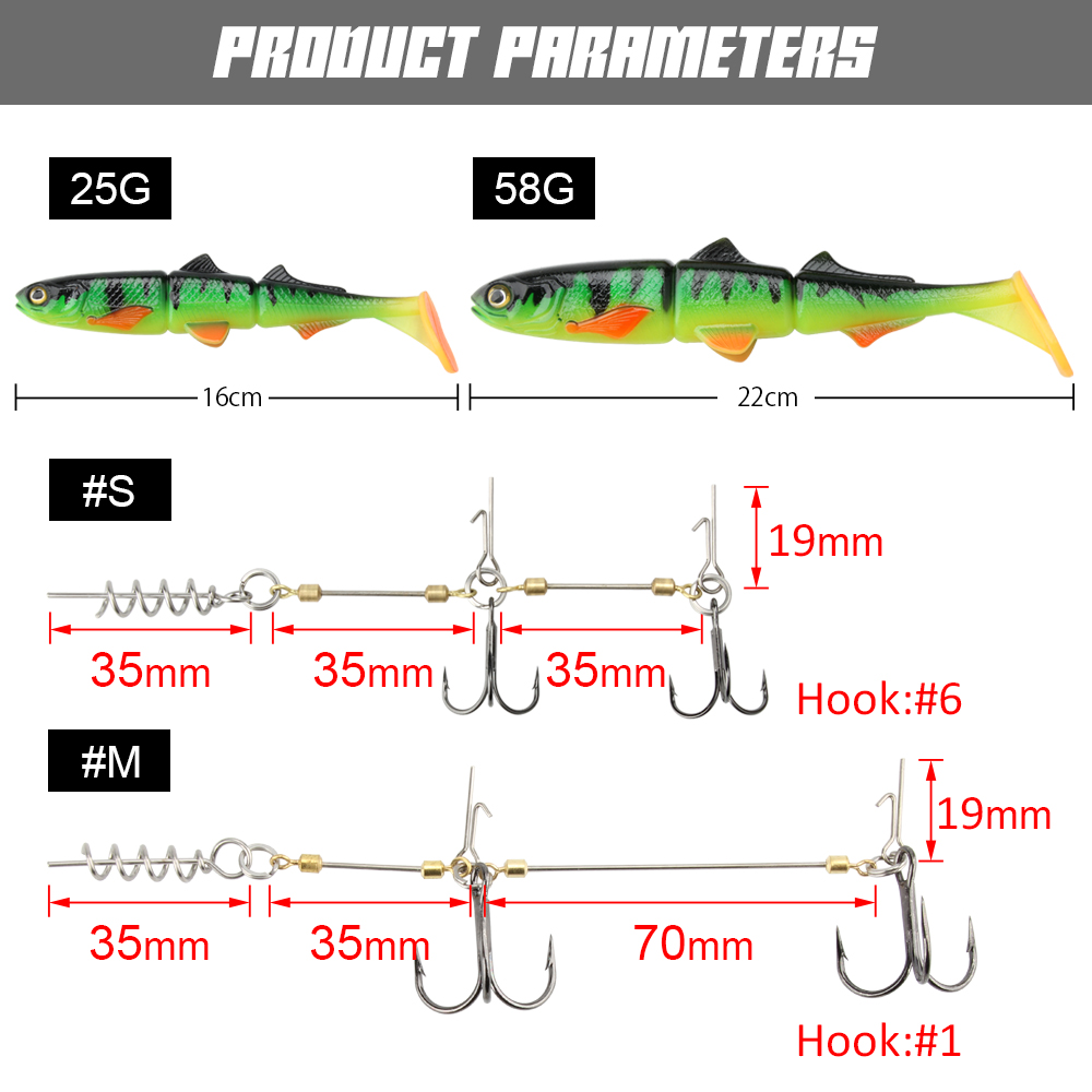 Spinpoler Pike Stinger Rig Hoo - Fishing Lure Jerkbait recensie en prijs