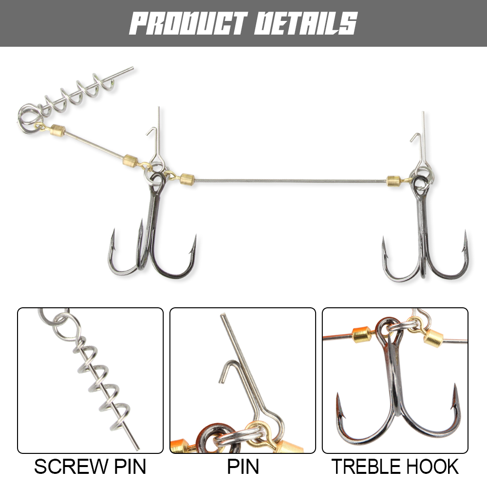 Spinpoler Pike Stinger Rig Hoo - Fishing Lure Jerkbait recensie en prijs