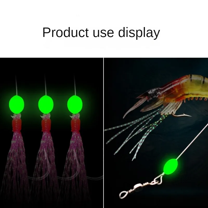 100 stks/partij Ovale Nacht Li - Fishing Lure Making Kit recensie en prijs
