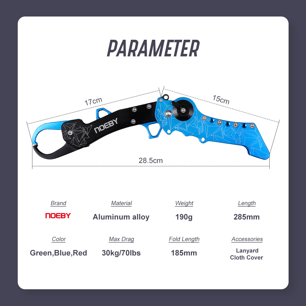 NOEBY Opvouwbare Visgreep van  - Fishing Lure Making Kit recensie en prijs