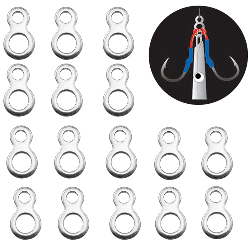10-50 Stuks Roestvrijstalen Vi - Fishing Lure Jig recensie en prijs