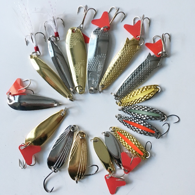 Vislokset 16-delige set trolle - Fishing Lure Swimbait recensie en prijs