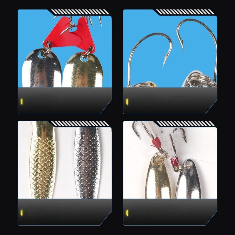 Vislokset 16-delige set trolle - Fishing Lure Swimbait recensie en prijs